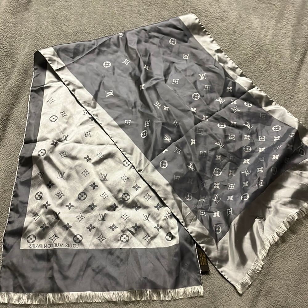 Louis Vuitton silk scarf